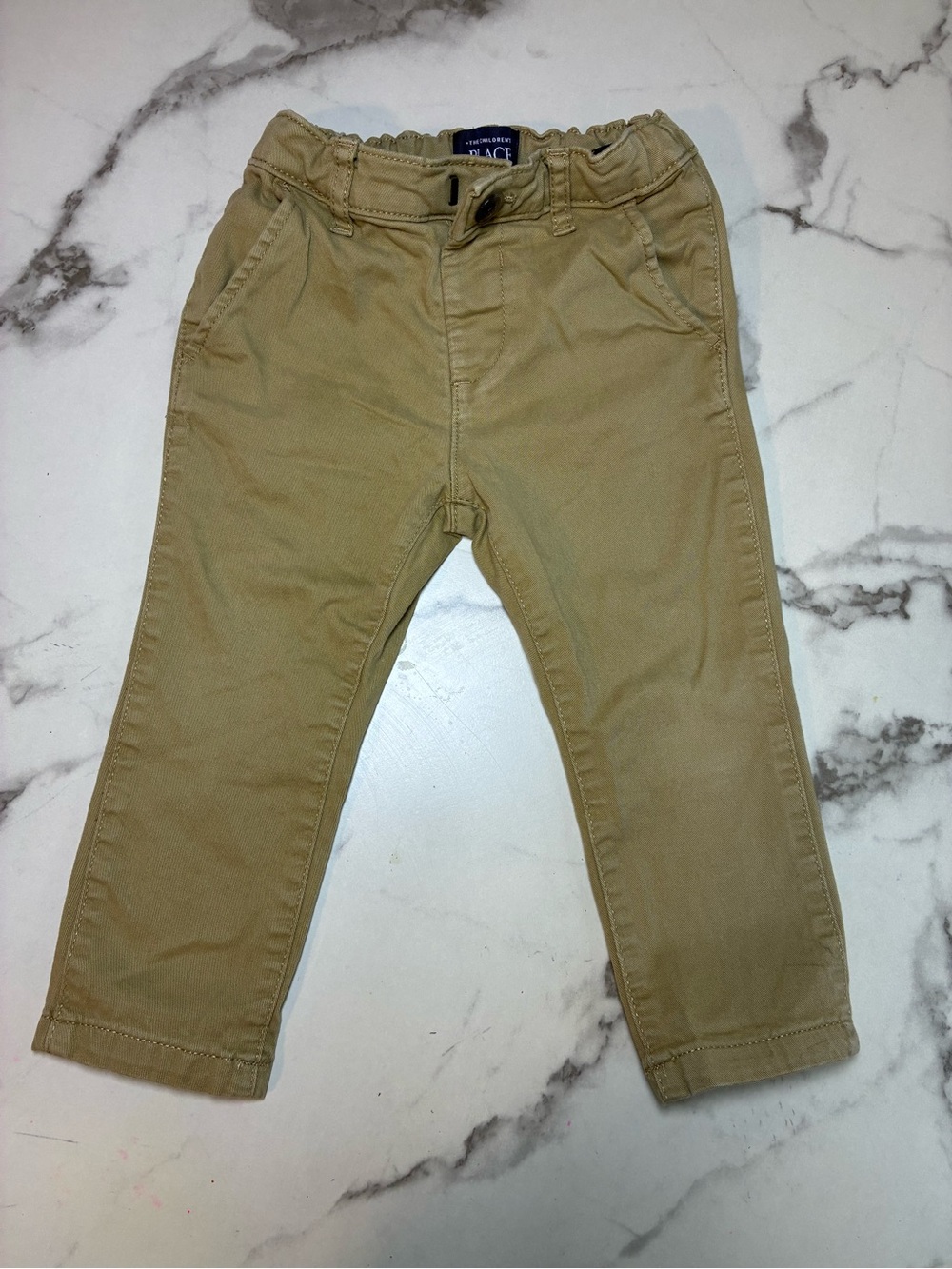 The Children's Place Tan Pull-On Khaki Pants